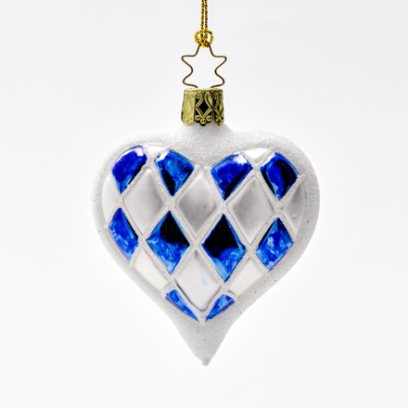 Елочная игрушка «Сердечко»