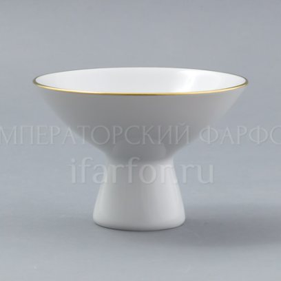 Ваза для мороженого «Золотая лента»