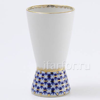Ваза для салфеток «Кобальтовая сетка»