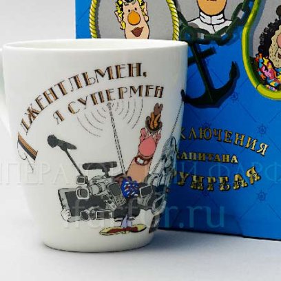 Бокал в подарочной коробке «Врунгель. Я джентльмен»