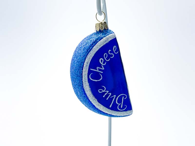 Елочная игрушка «Сыр Blue»