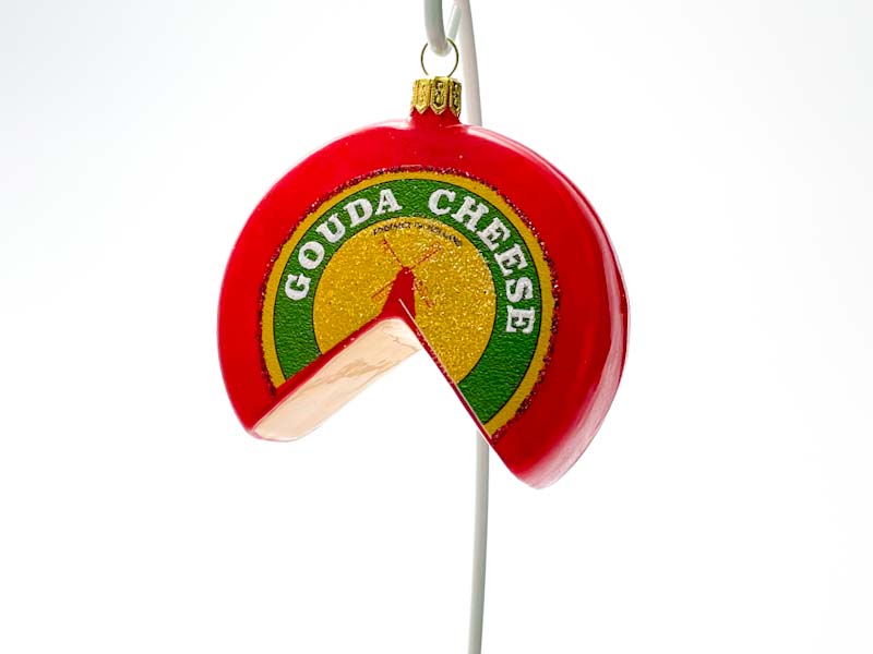 Елочная игрушка «Сыр Gouda»