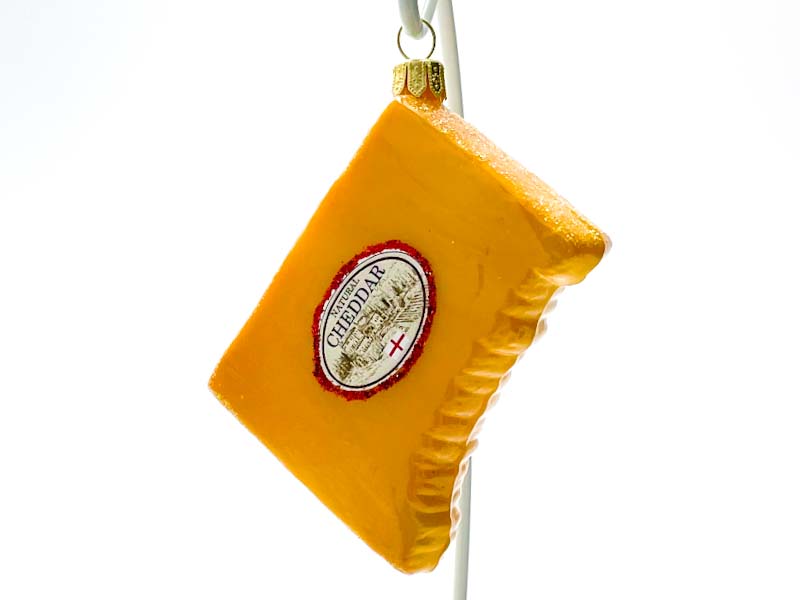 Елочная игрушка «Сыр Cheddar»