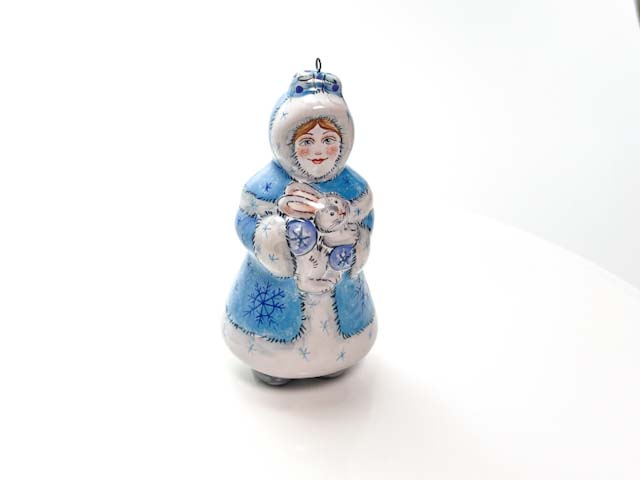 Елочная игрушка «Снегурочка»