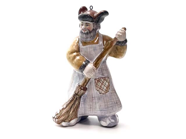 Елочная игрушка «Дворник»