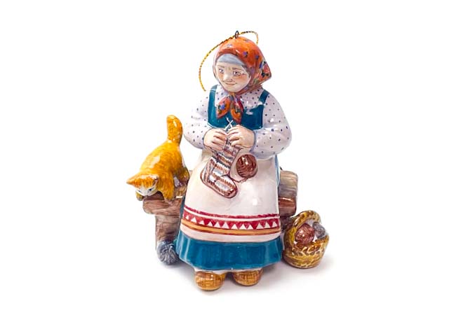Елочная игрушка «Бабушка»