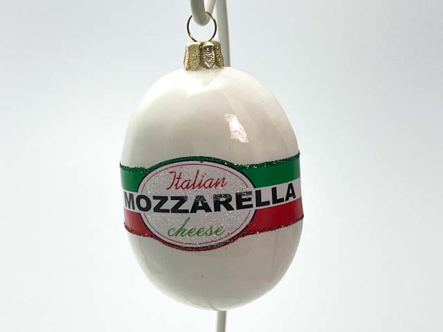 Елочная игрушка «Сыр Mozzarella»