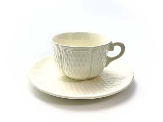 Чашка с блюдцем чайная «PONT AUX CHOUX WHITE» 1/2