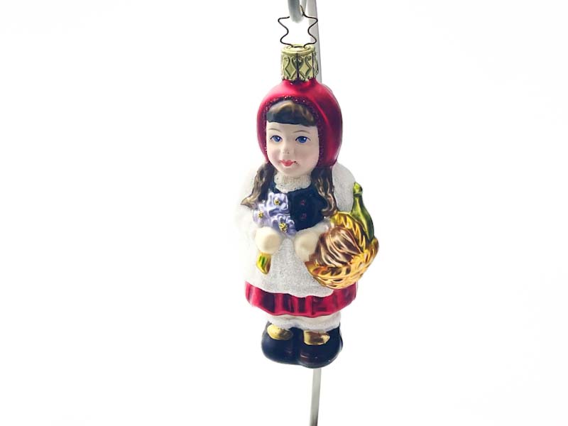 Елочная игрушка «Красная шапочка»